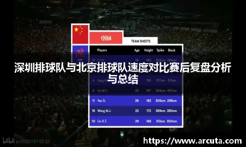 深圳排球队与北京排球队速度对比赛后复盘分析与总结