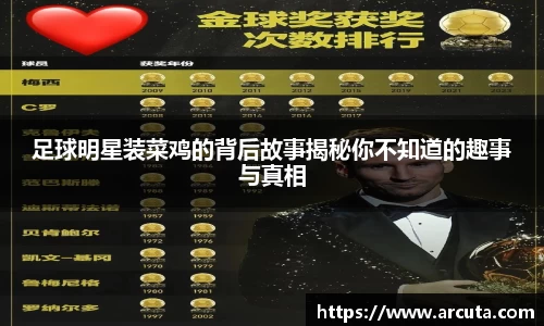 足球明星装菜鸡的背后故事揭秘你不知道的趣事与真相